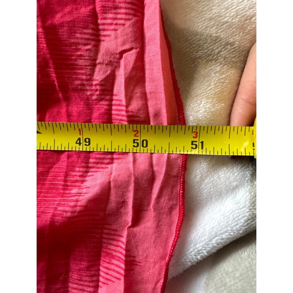 Earthbound Trading Maxi Dress L Red Ombre Southwest Boho Cruise Resort Festival - Picture 7 of 9